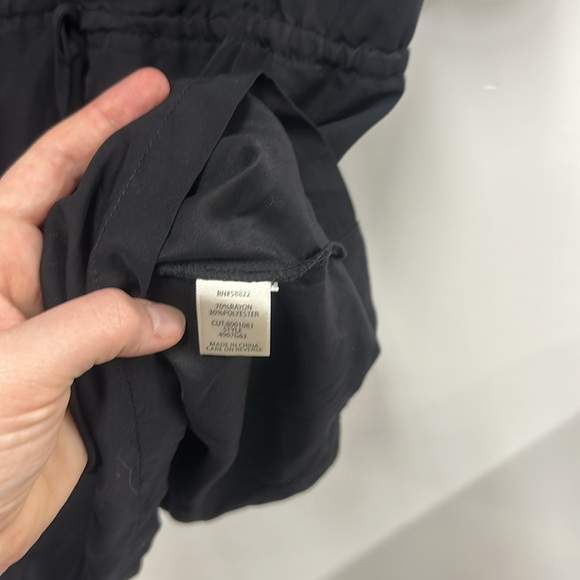 Max Studio black mini shirt dress XL - Picture 5 of 6